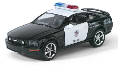 Машинка металлическая с открывающимися дверями, модель 2006 Ford Mustang GT (Police)