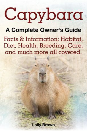 Lolly Brown Capybara. Facts & Information. Habitat, Diet, Health, Breeding, Care, and Much More All Covered. a Complete Owner