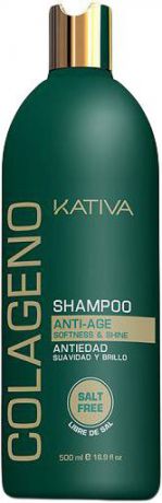 Kativa Коллагеновый шампунь для всех типов волос COLAGENO, 500 мл