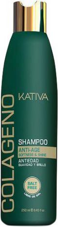 Kativa Коллагеновый шампунь для всех типов волос COLAGENO, 250 мл