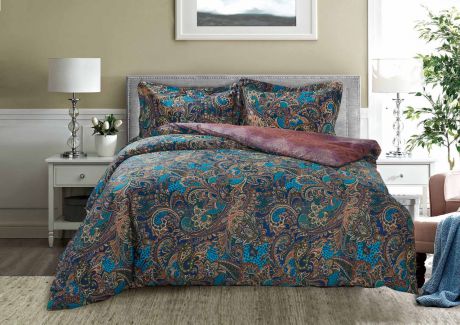Комплект постельного белья Selena Home Textile Евро Сказочная ночь