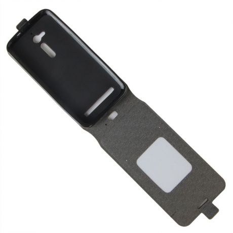 Белый чехол из искусственной кожи с магнитной застежкой и отделениями для карт для Asus Zenfone Go ZB500KL 5.0 inch