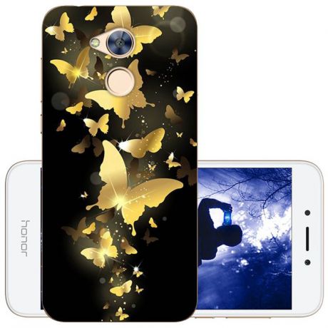 Силиконовый чехол для Samsung Huawei Back 6A Cover Мягкий чехол TPU Honor6a для чеков Honawei Honor 6A Phone Funda