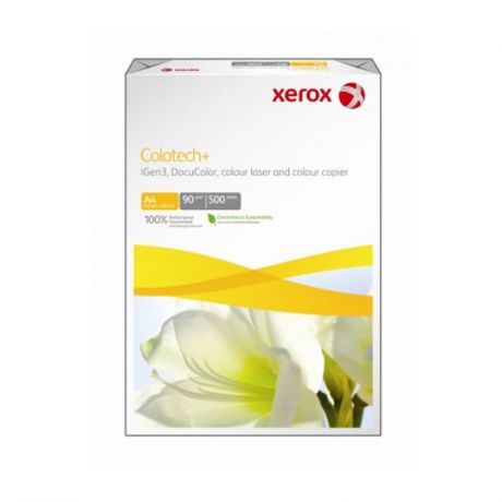 Бумага XEROX COLOTECH + белизна 170CIE A4 120гр.500л (003R98847) (кратно 4 шт)
