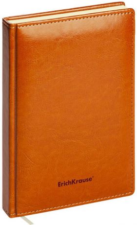 Ежедневник ErichKrause Nebraska, недатированный, A5, 47908, коричневый, 168 листов