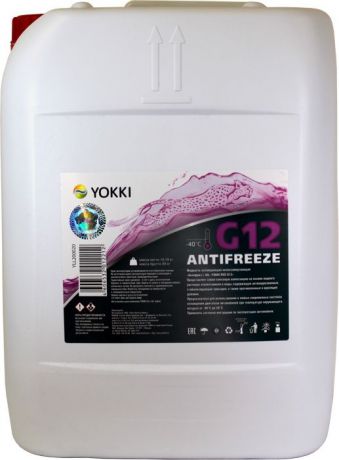 Антифриз -40 YOKKI RED G12, 20кг