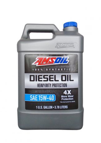 Моторное масло AMSOIL Heavy-Duty Synthetic Diesel Oil SAE 15W-40 (3.78л)