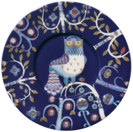 Блюдце Iittala "Taika", цвет: синий, диаметр 15 см