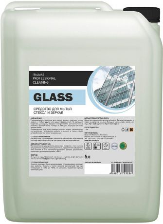 Средство для чистки стекла Italmas Professional Cleaning Glass, 5 л