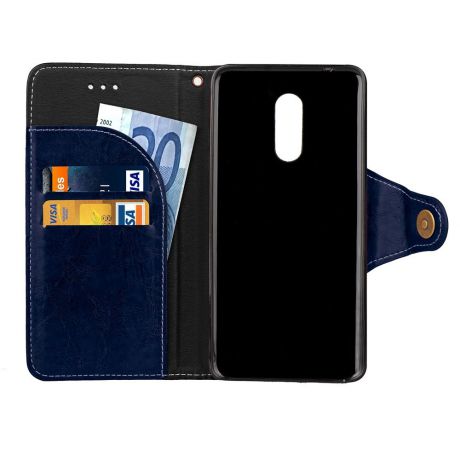 Xiaomi Redmi 5 Plus Case Retro Business Pu Кожаный чехол для мобильного телефона Стойка для карточек Чехол для мобильного телефона Чехол