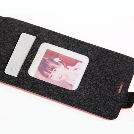 Moonmini для Alcatel OneTouch Pop 3 5.0 / Pixi 3 OT-5015 PU Кожаный чехол с флип-чехол-слот для карты с магнитным закрытием (розовый)