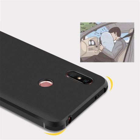 Xiaomi Redmi S2 (redmi Y2) Назад Чехол Slim Fit Business Series Мягкий чехол для телефона Tpu Защитная крышка для защиты от царапин