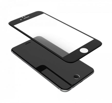 Защитное стекло ТЕХПАК 5D для iPhone 6 Plus, черный