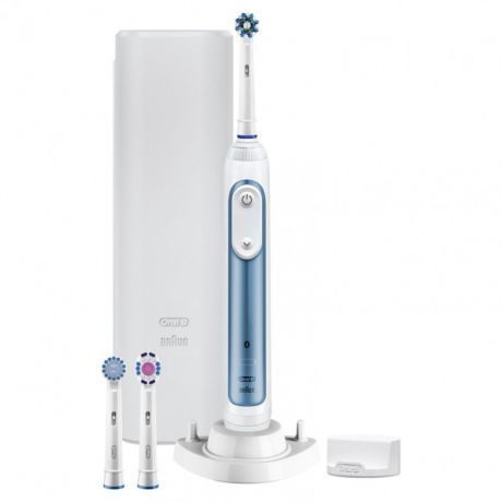 Электрическая зубная щетка Braun Oral-B Smart 6 6000N D700.534.5XP, 80301115, белый, синий