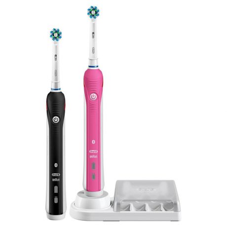 Набор электрических зубных щеток Braun Oral-B Smart 4 4900 D601.525.3H, 2 шт