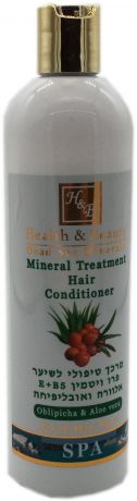 Кондиционер для волос Health & Beauty на основе минералов Мертвого моря с облепихой