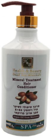 Кондиционер для волос Health & Beauty на основе минералов Мертвого моря c маслом Аргана