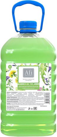 Жидкое мыло Afi Антибактериальный, 5 л