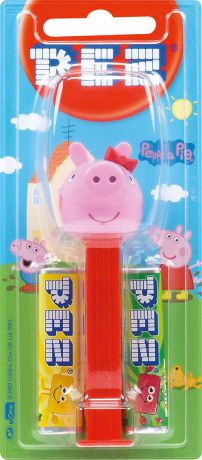 Игрушка с конфетами 1+2 PEZ Свинка Пеппе, с игрушкой, в ассортименте