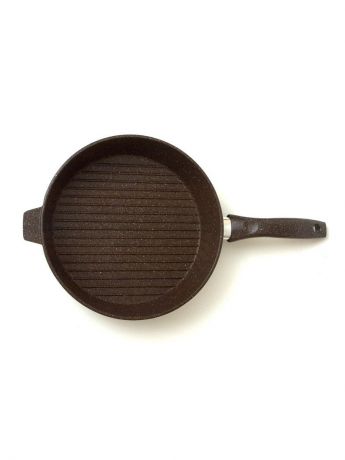 Сковорода-гриль Алита 18403, темно-коричневый