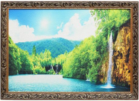 Гобелен Сюжет "Красота водопада", 1978222, 53 х 73 см