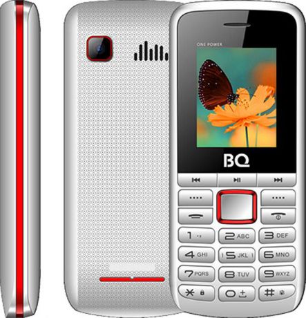 Мобильный телефон BQ 1846 One Power, белый, красный