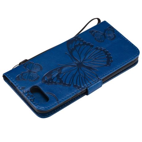 Чехол-подставка с магнитной застежкой, принтом (бабочки) и отделениями для карт для Huawei Honor 10