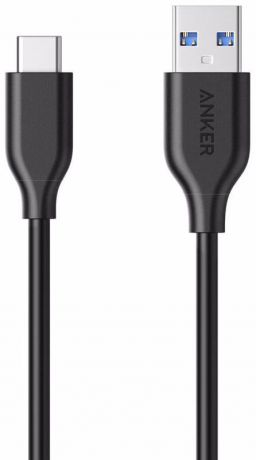 Кабель Anker powerline USB-C to USB 3.0 пластик кевлар 0.9м Anker A8163G11
