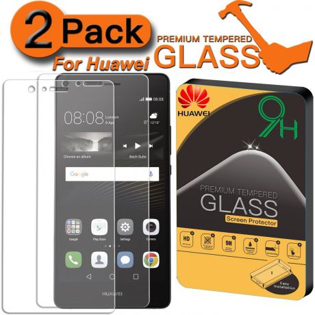 2шт Hiagh Качество 9H Закаленное стекло Защитная пленка для экрана Huawei Защитная пленка для экрана для царапин на Huawei P8 P9 P10Plus P9Lite Mate10 Honor 6 7 8 Honor9 Huawei Y3 5 6 7