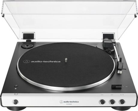 Проигрыватель виниловых дисков Audio-Technica AT-LP60XBTWH, белый