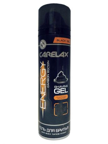 Гель для бритья Carelax Carbon Edit