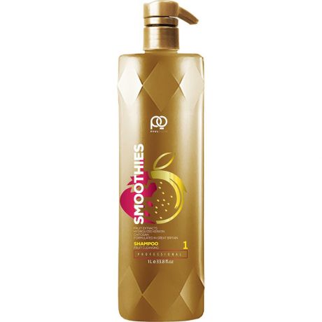 Шампунь для волос Paul Oscar Smoothies Smooth & Silky Fruit Cleansing Shampoo, step 1