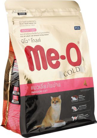 Корм сухой для кошек PCG "Ме-О" Gold, Indoor, 400 г