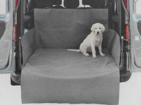Накидка Comfort Address для перевозки собак в багажнике автомобиля, серый, 120 х 150 х 70 см