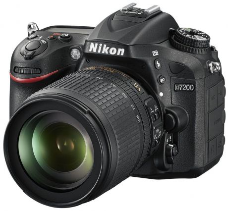 Nikon D7200 Kit 18-105 VR, Black цифровая зеркальная фотокамера