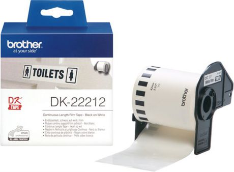 Brother DK22212, White лента для матричного принтера 62 мм