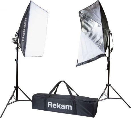 Комплект флуоресцентных осветителей Rekam CL-250-FL2-SB Kit & CL-250-FL2-SB Kit, Black