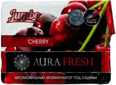 Ароматизатор автомобильный Aura Fresh "Jumbo. Cherry", под сиденье
