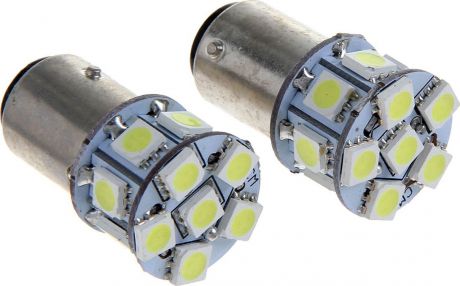 Комплект светодиодных ламп Torso P21/5W, 12 В, 13 SMD-5050, свет белый, 2 шт. 1059281