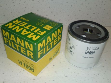 Масляный фильтр Mann-Filter W7008