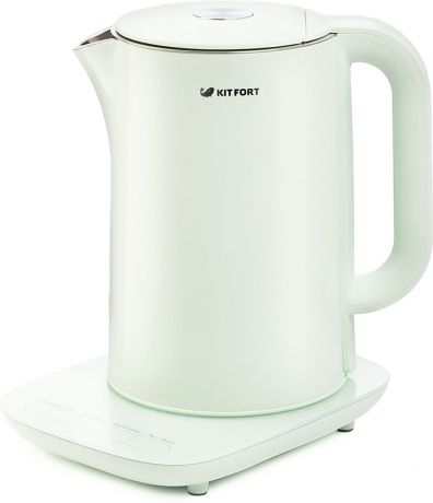 Электрический чайник Kitfort КТ-629-2, цвет: мятный, 1,5 л