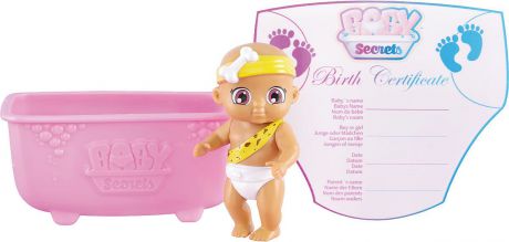 Игровой набор с куклой Zapf Creation Baby Secrets "Кукла с ванной", 930-236