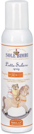 Helan Солнцезащитное молочко-спрей "Sole Bimbi", SPF50+ UVA, 125 мл