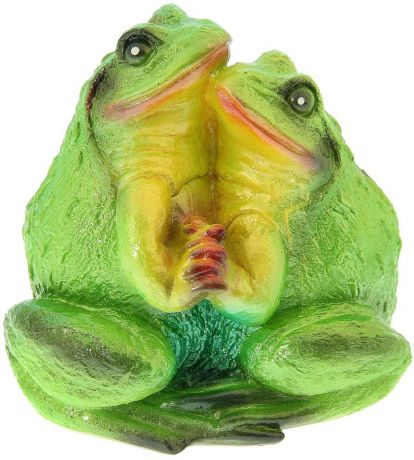 Фигура садовая Premium Gips "Пара жаб", 14 х 23 х 20 см