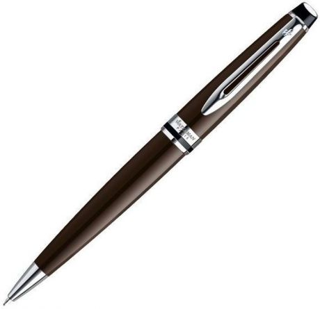 Ручка шариковая Waterman Expert Deep Brown CT, цвет чернил: синий