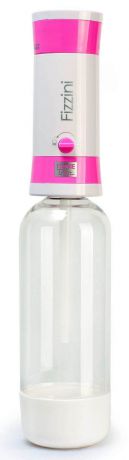 Набор для газирования воды Home Bar "Fizzini NG", цвет: розовый, белый, прозрачный, 11 предметов
