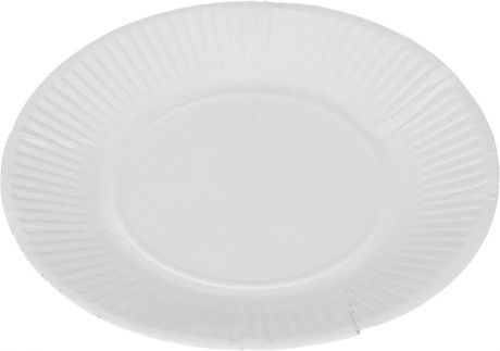 Набор одноразовых тарелок "Мистерия", диаметр 17 см, 100 шт