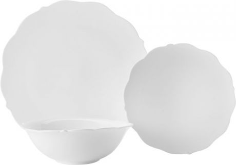 Набор столовой посуды Maxwell & Williams "Белая роза", 12 предметов