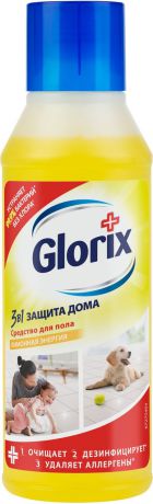 Чистящее средство для пола Glorix "Лимонная энергия", 500 мл