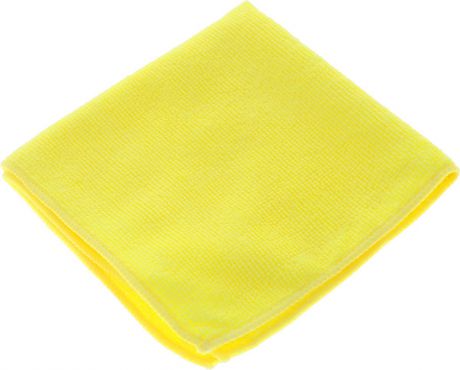 Салфетка для уборки "Sol" из микрофибры, цвет: желтый, 30 x 30 см